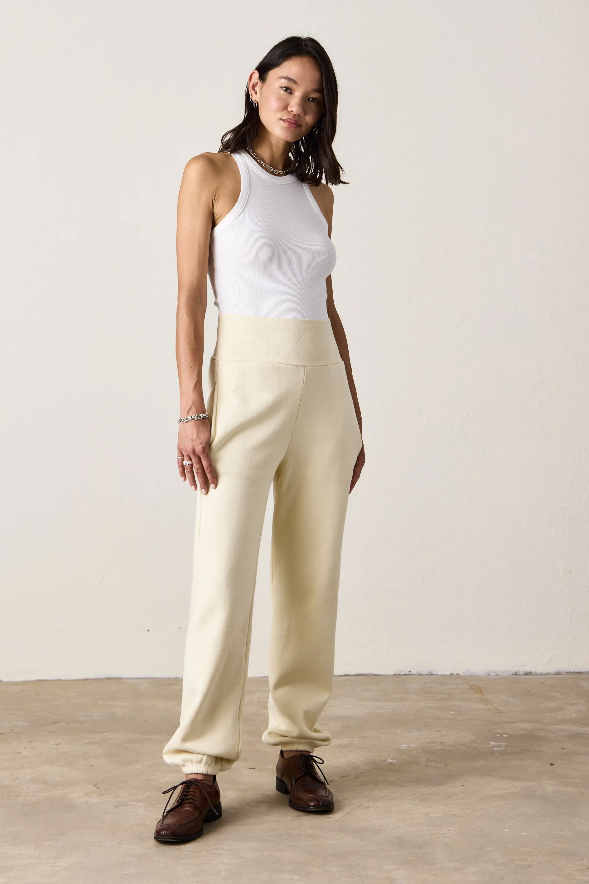 BLAKES RIB WAISTED SWEATPANT / VETTE