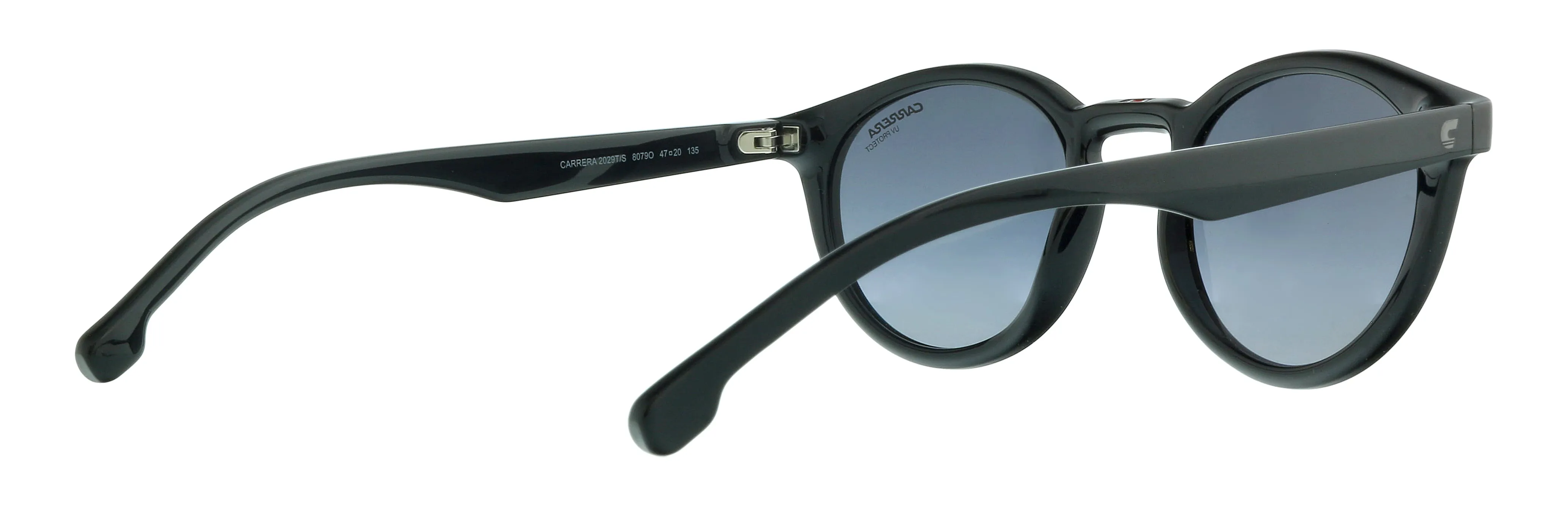 Carrera CA2029TS 0807 9O Black Round Sunglasses