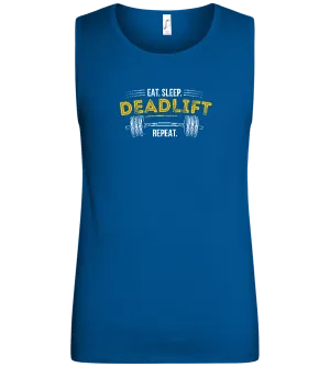 Deadlift Barbell Design - Basic men's tank top