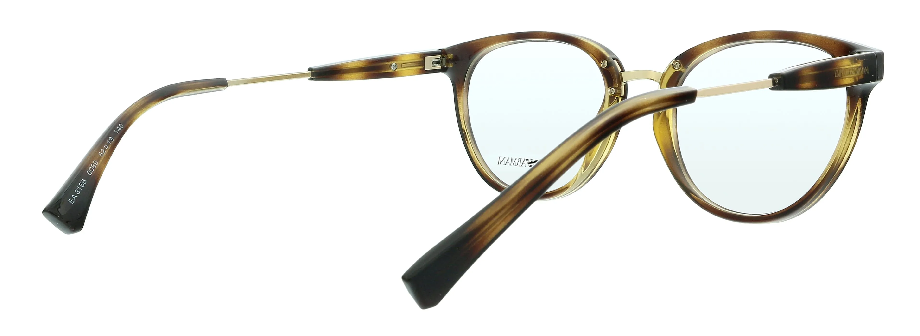 Emporio Armani 0EA3166 5089 Shiny Havana Butterfly Eyeglasses