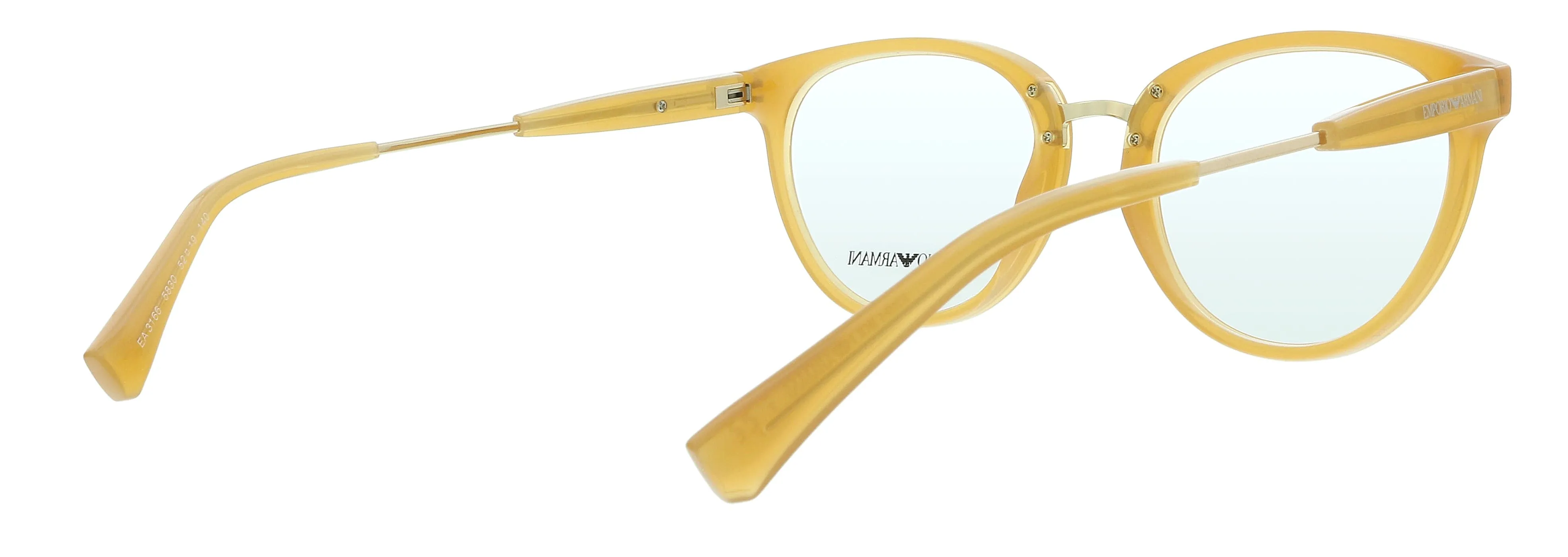 Emporio Armani 0EA3166 5830 Yellow Cat Eye Eyeglasses