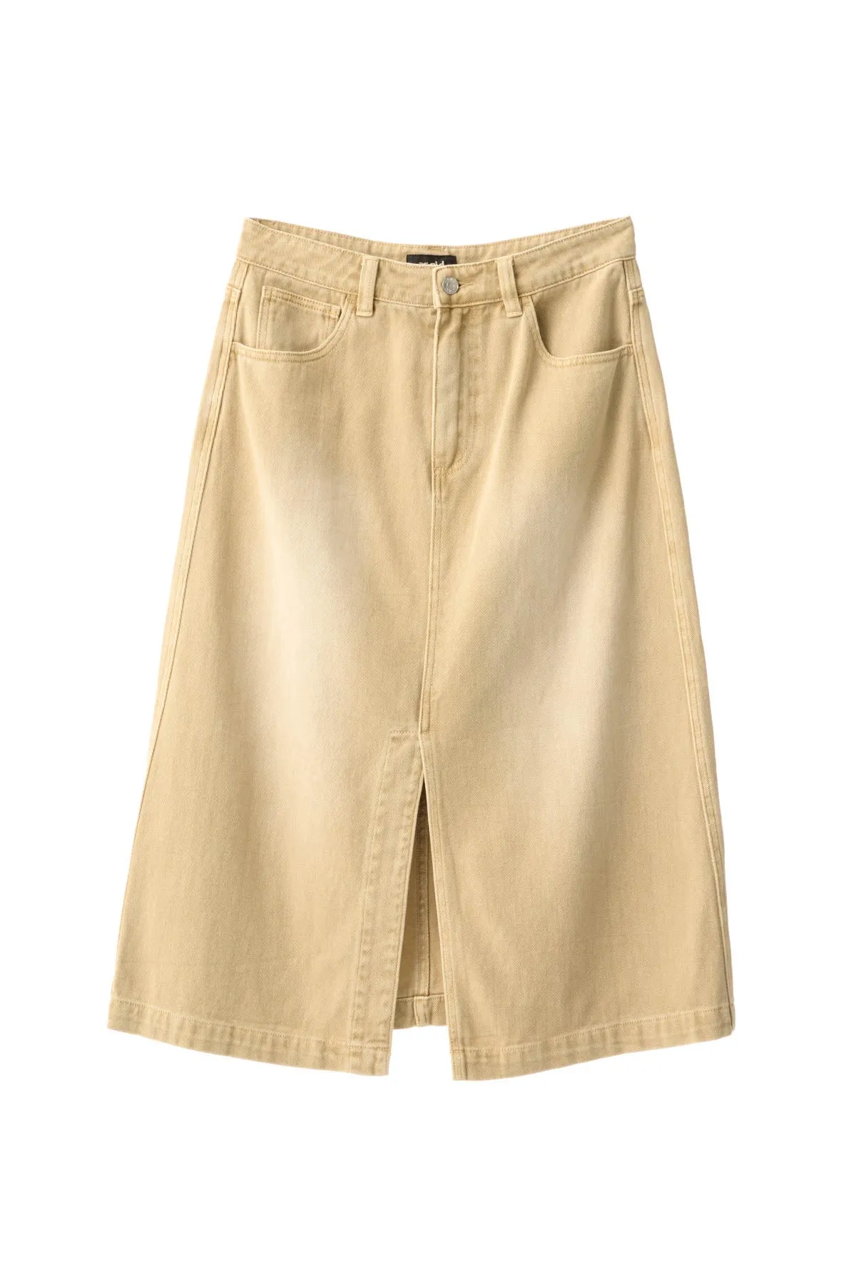 GORDON MIDI SKIRT - Taupe