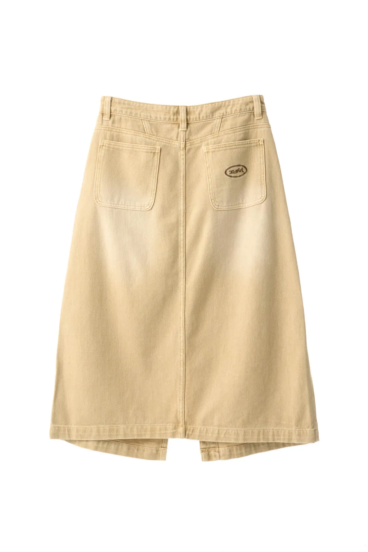 GORDON MIDI SKIRT - Taupe