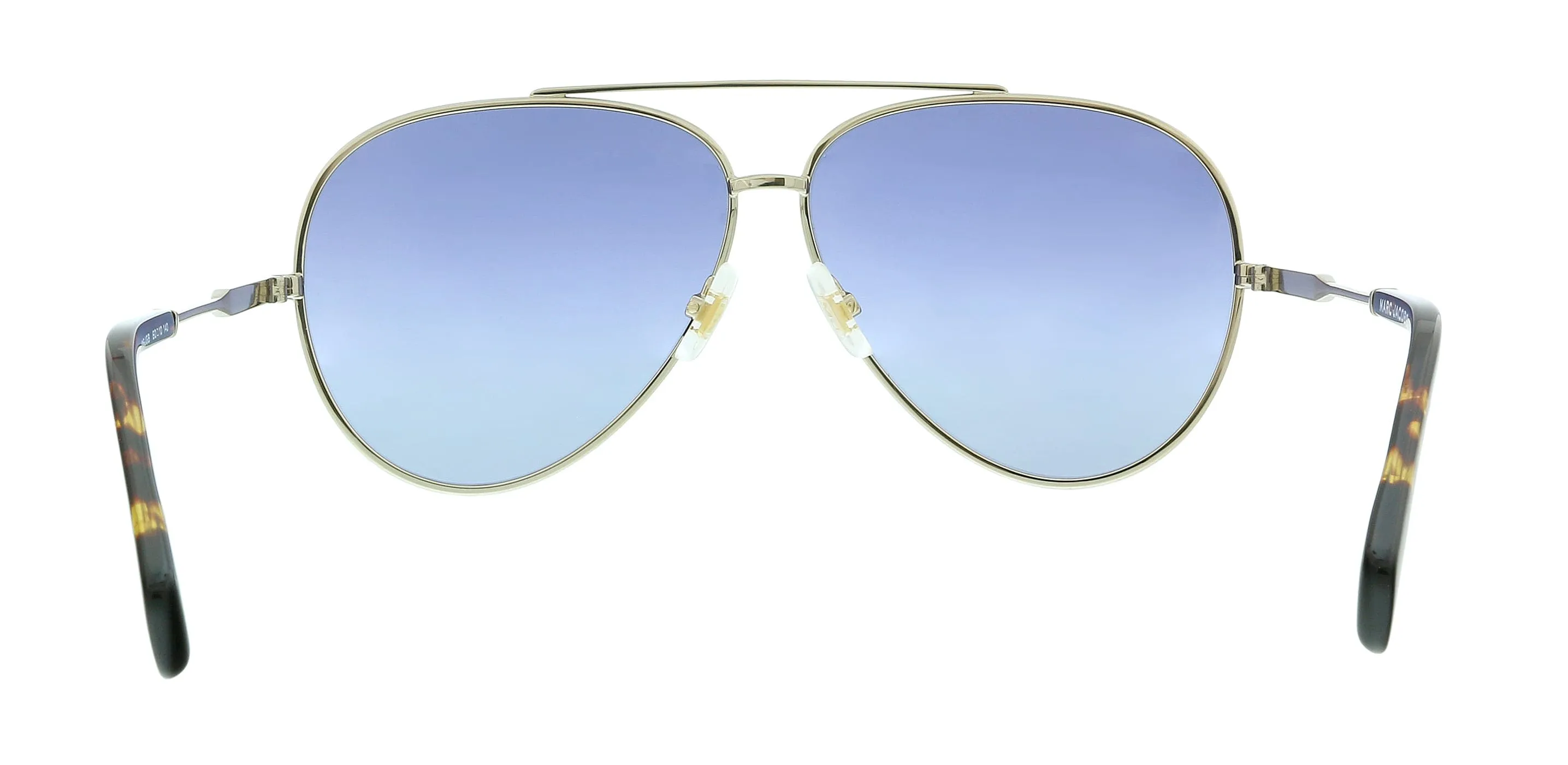 Marc Jacobs MJ 1007/S GB 006J Gold Havana Aviator Sunglasses