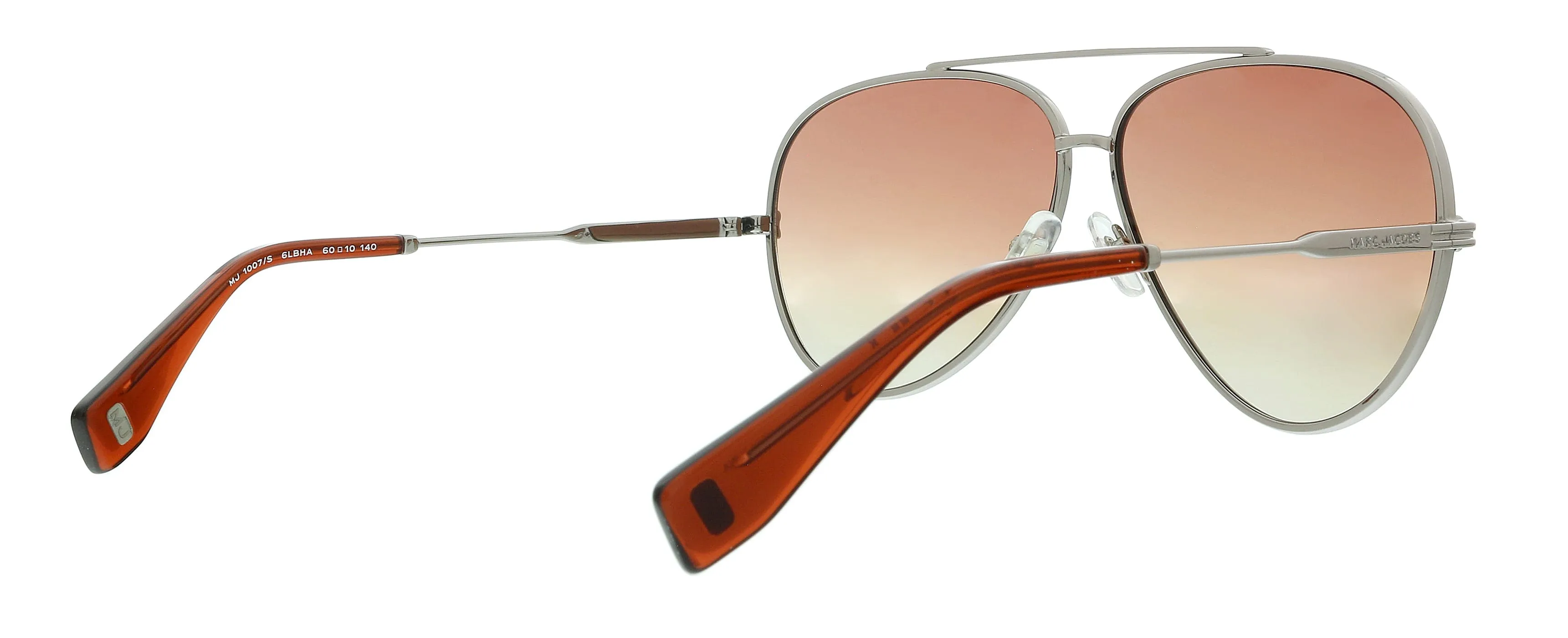 Marc Jacobs MJ 1007/S HA 06LB Ruthenium Aviator Sunglasses