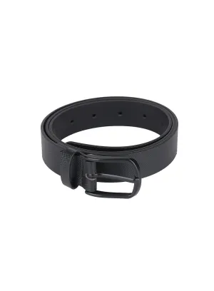 Men's Sleek Black Belt IA518