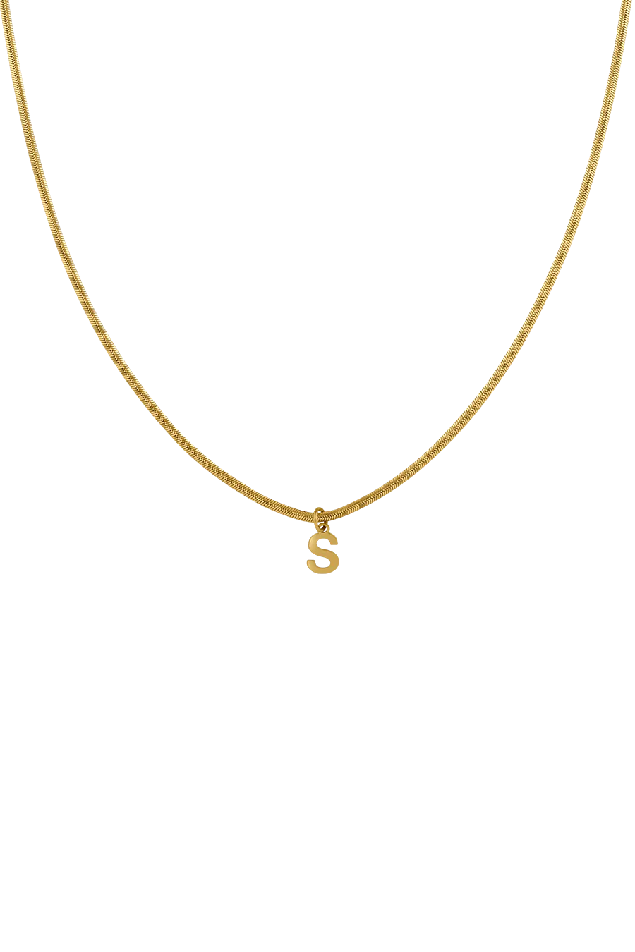 Mini Sleek Initial Kette