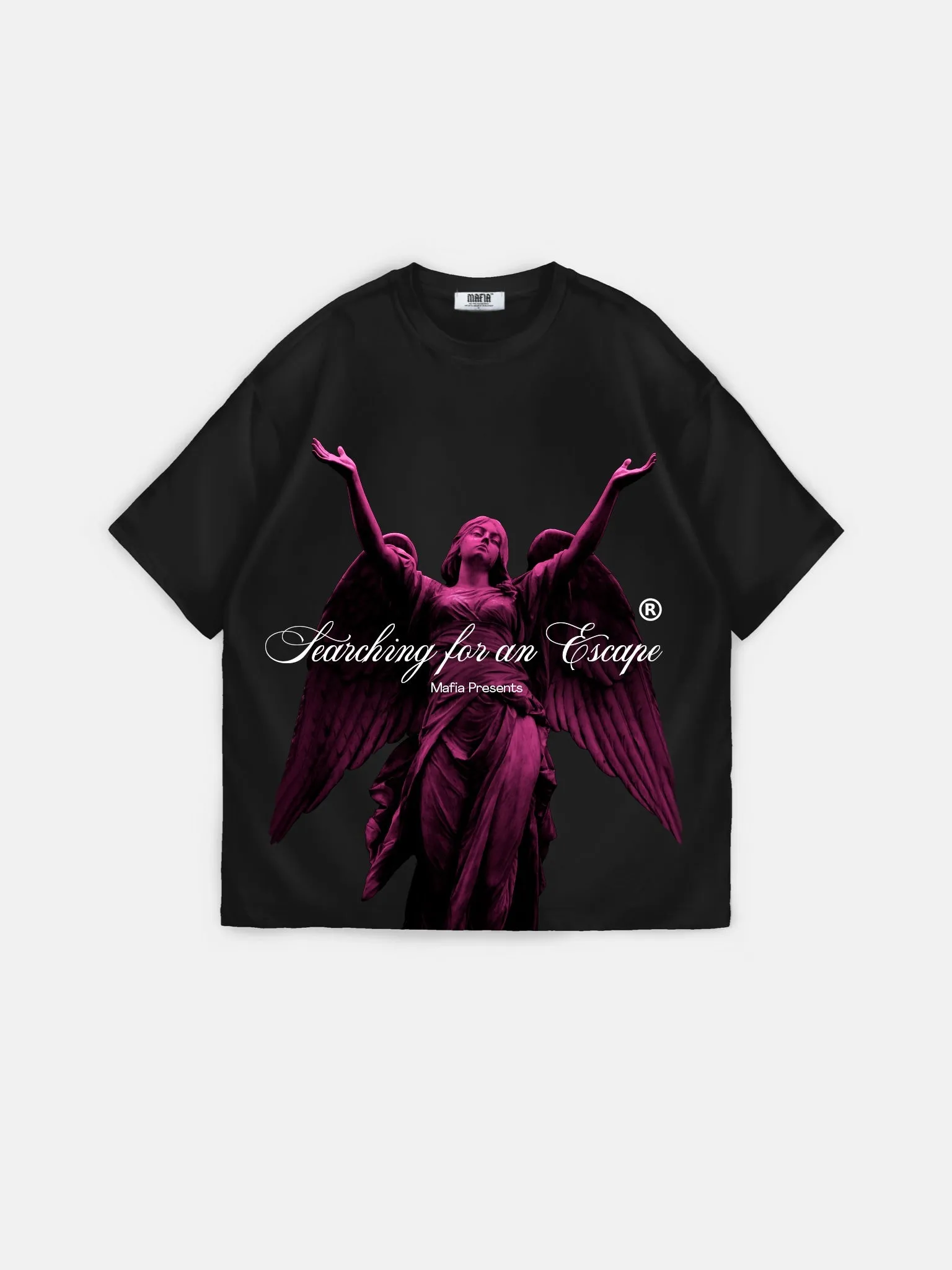 Oversize Escape T-shirt - Black
