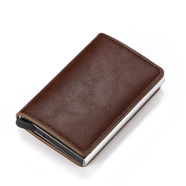 Pocket Sleek™ - Minimalist RFID Blocking Pop Up Card Wallet