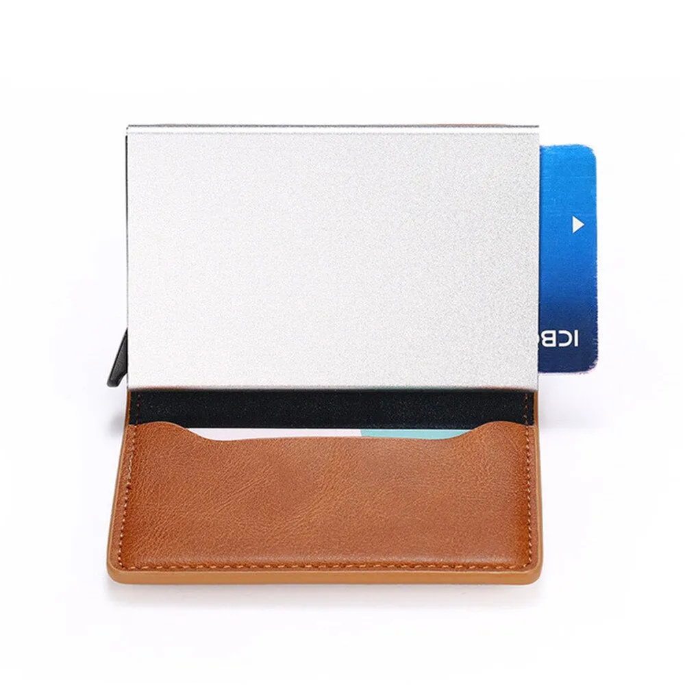 Pocket Sleek™ - Minimalist RFID Blocking Pop Up Card Wallet
