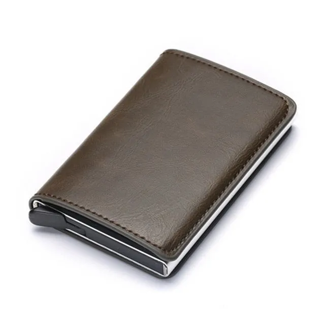 Pocket Sleek™ - Minimalist RFID Blocking Pop Up Card Wallet
