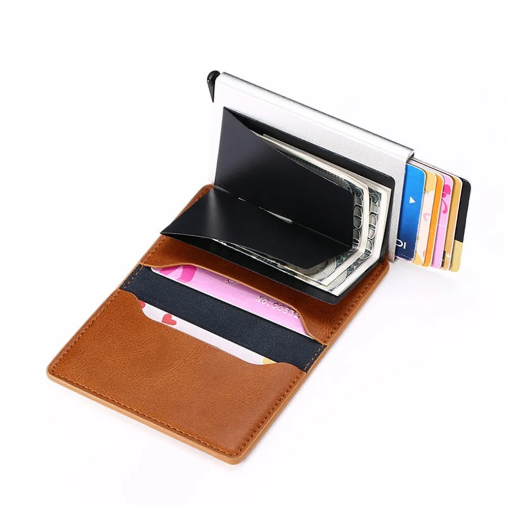 Pocket Sleek™ - Minimalist RFID Blocking Pop Up Card Wallet