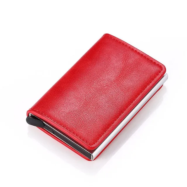 Pocket Sleek™ - Minimalist RFID Blocking Pop Up Card Wallet