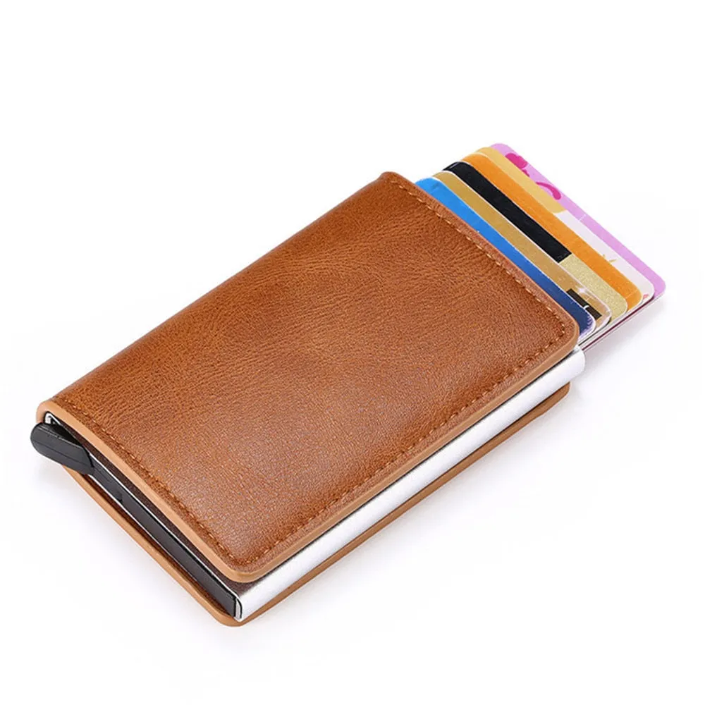 Pocket Sleek™ - Minimalist RFID Blocking Pop Up Card Wallet