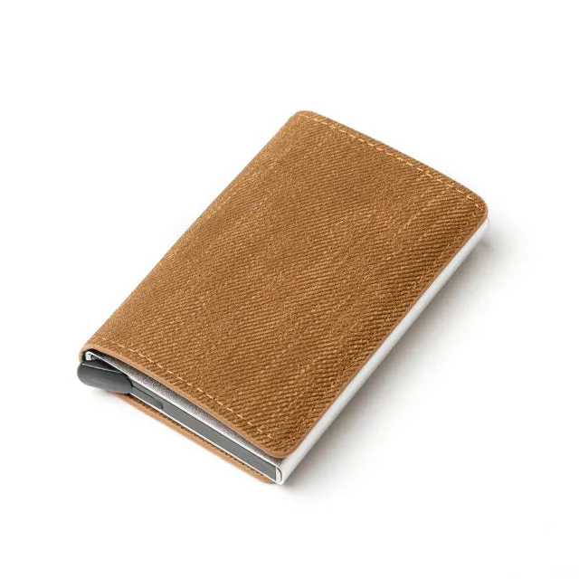 Pocket Sleek™ - Minimalist RFID Blocking Pop Up Card Wallet