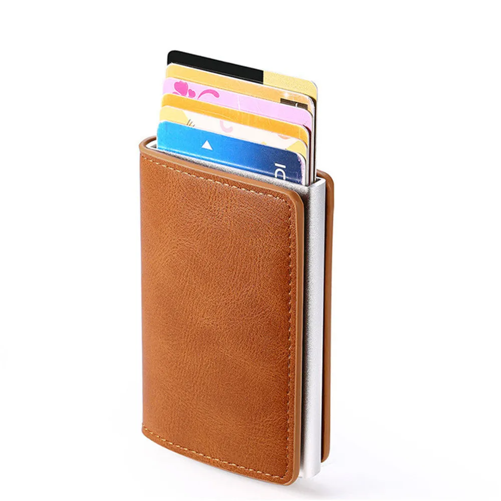 Pocket Sleek™ - Minimalist RFID Blocking Pop Up Card Wallet