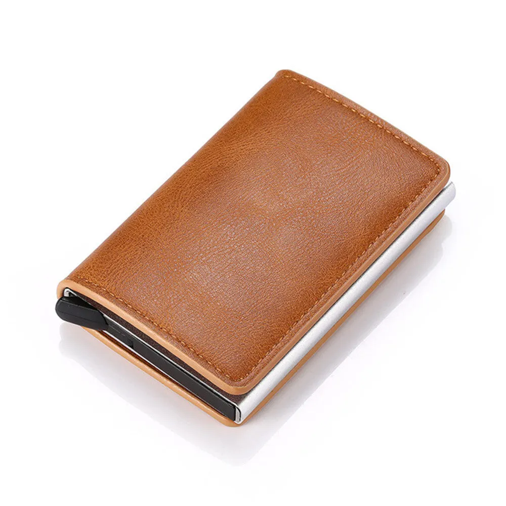 Pocket Sleek™ - Minimalist RFID Blocking Pop Up Card Wallet