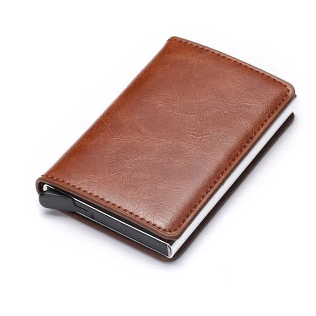 Pocket Sleek™ - Minimalist RFID Blocking Pop Up Card Wallet