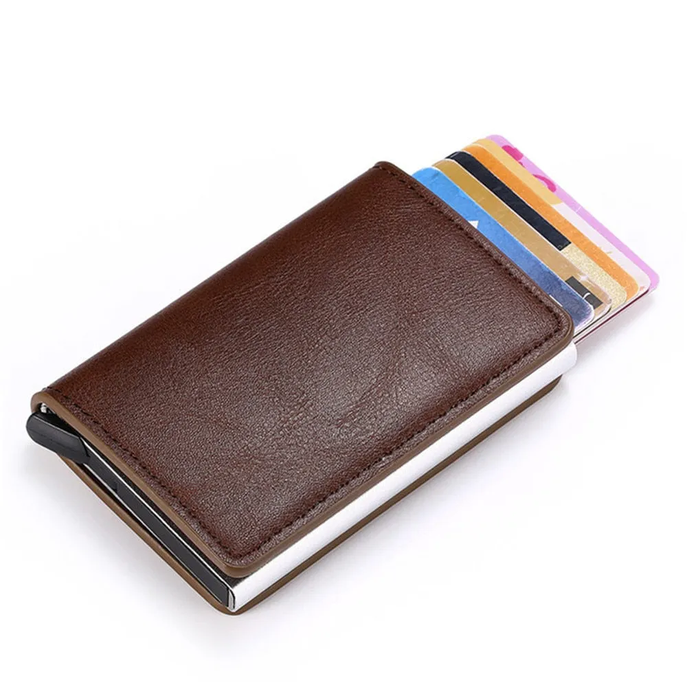 Pocket Sleek™ - Minimalist RFID Blocking Pop Up Card Wallet