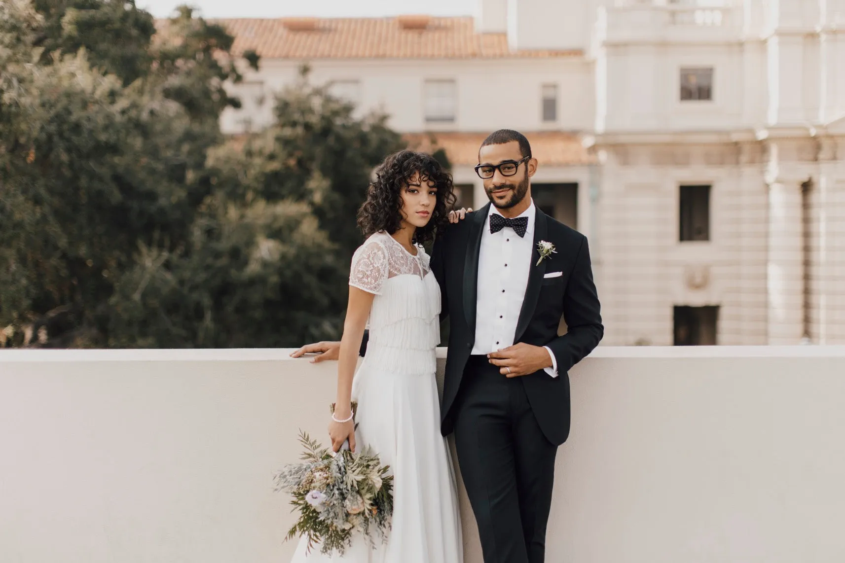 Rose Gold Classic Wedding Band - Matte 4mm