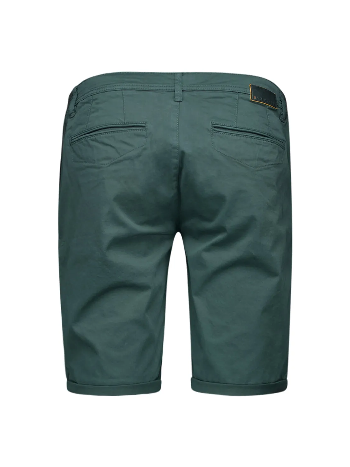Short Chino Garment Dyed Twill Stretch | Shadow Blue