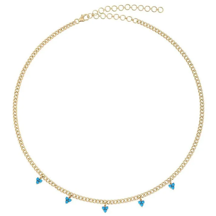 Sleek Grace Diamond Link Necklace