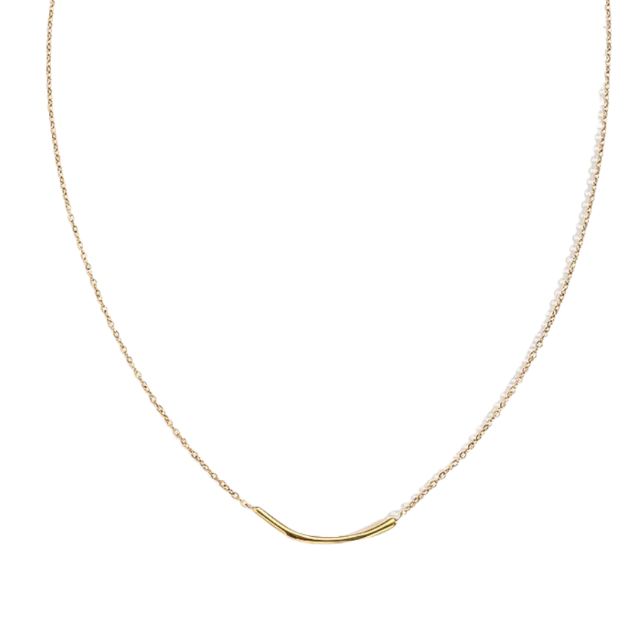 Tiny Sleek Meltdown Armband 14K Vergoldet