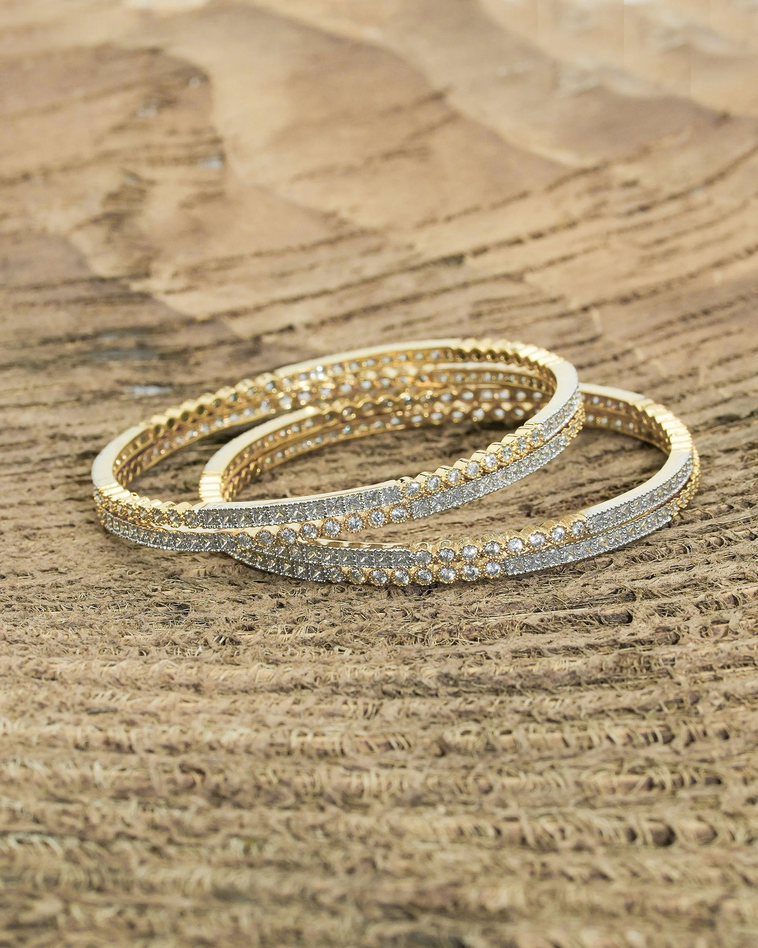 Zevarly Rajeshwari Designer Sleek 4Pc Bangles Set
